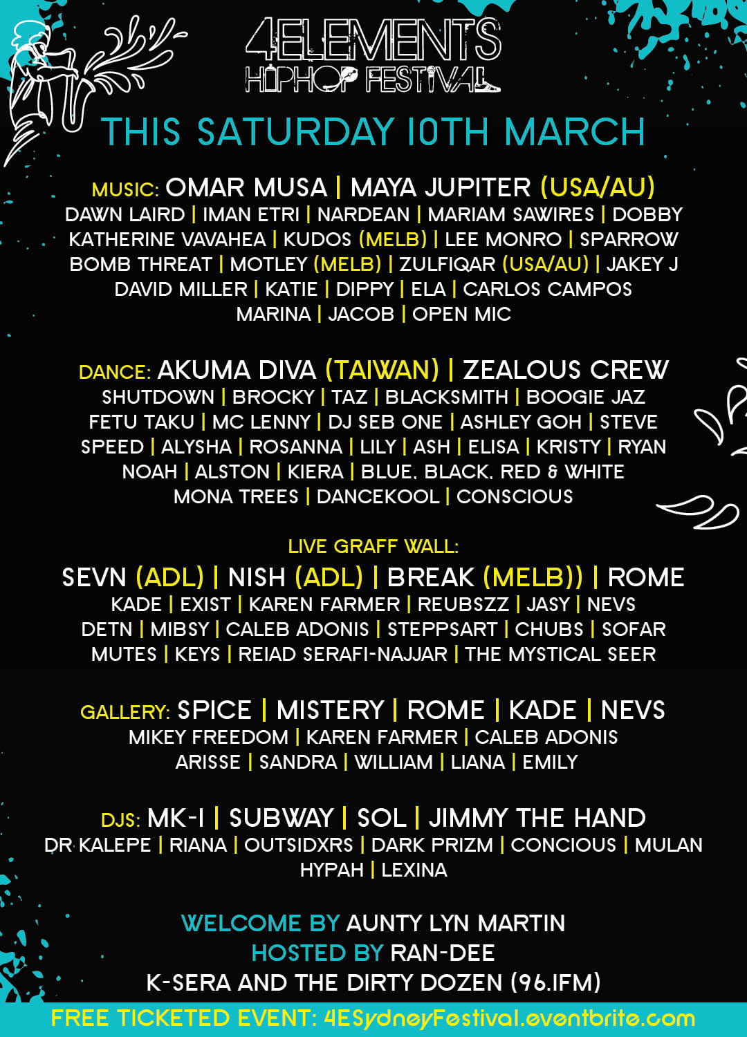 4Elements HipHop Festival 2018