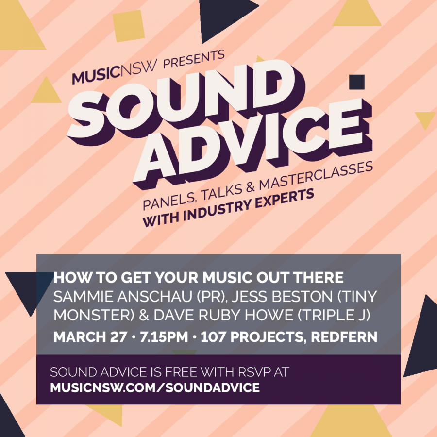 March 27 SOUND ADVICE Get your music out there!