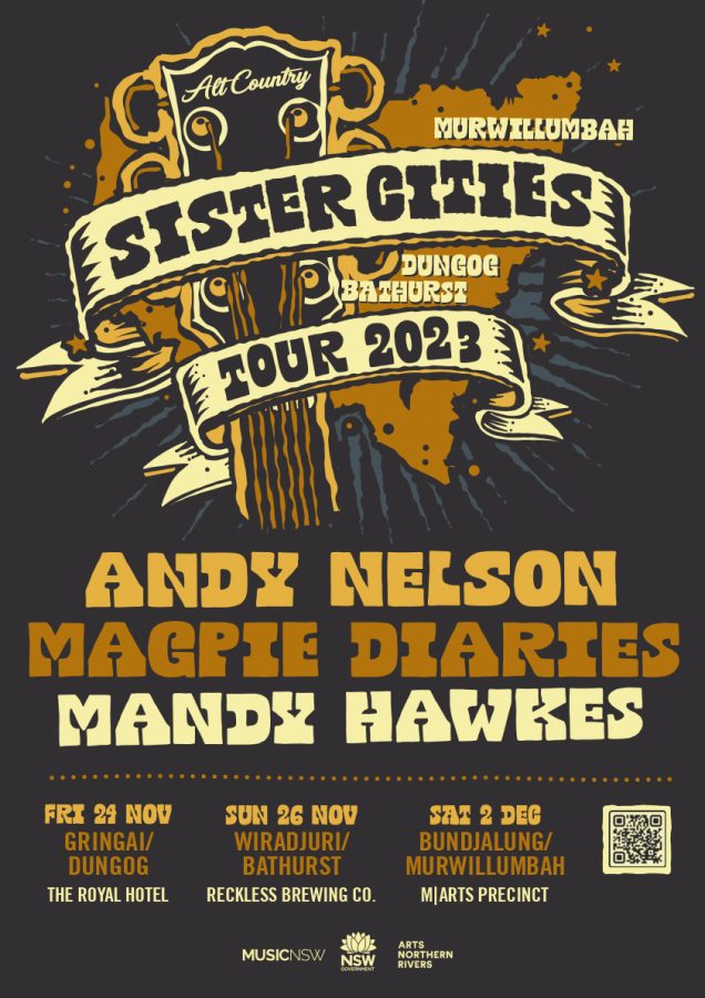 4649_Sister_cities_Poster_Base_Map_05_AltCountry Sister Cities Tour Poster - Andy Nelson + Magpie Diaries + Mandy Hawkes
