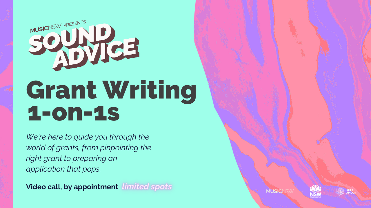 Sound Advice Grant Writing 1-on-1s