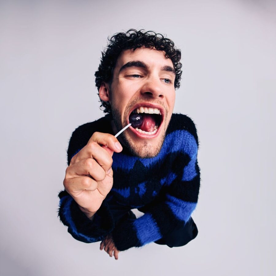 Oscar Manning Oscar Manning with a lollipop in their mouth